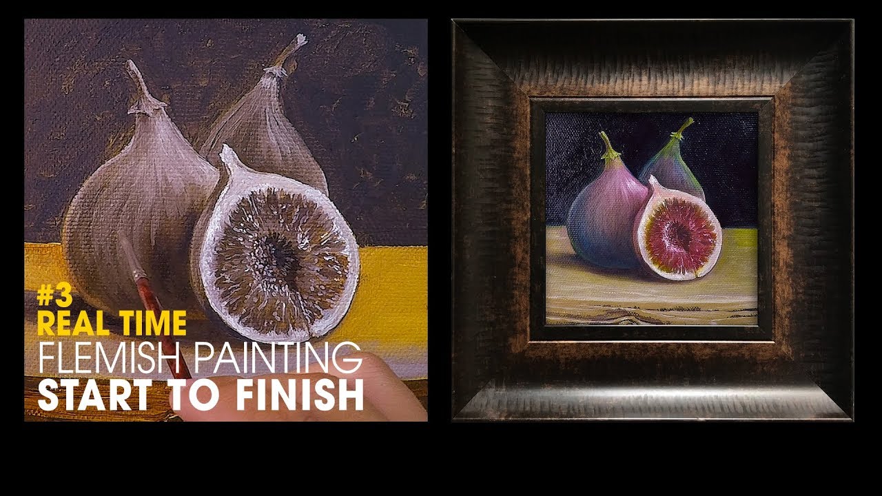 Oil Painting Techniques - Old master inspired #3 - never been easier