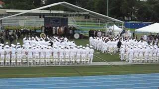 USMMA Graduation 2009 - Hat toss