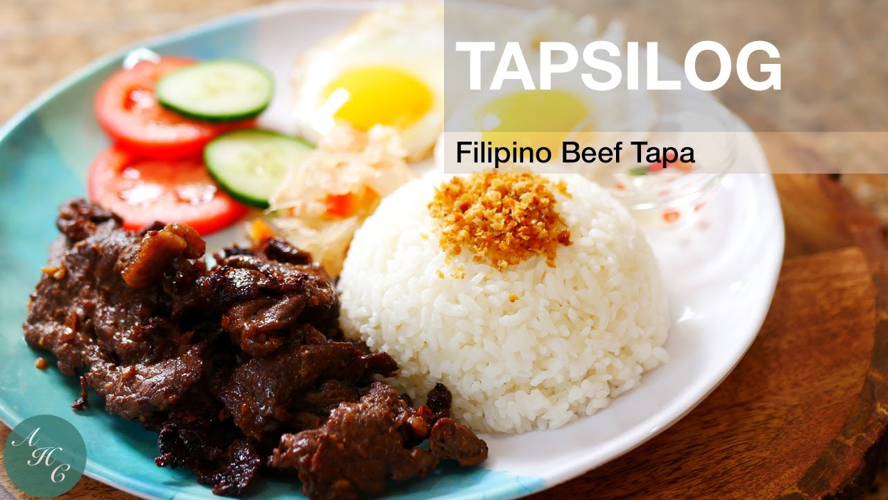 How to make Tapsilog | Filipino Beef Tapa Recipe - YouTube