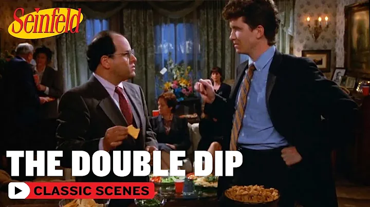 Caught In The Act: George Double-Dips | The Implant | Seinfeld