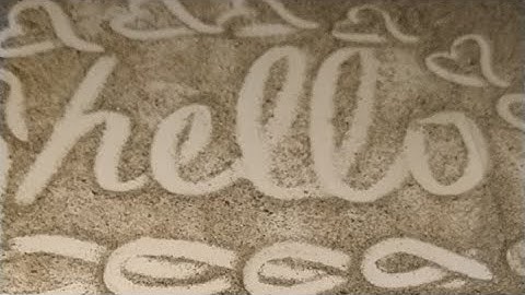 writing names #live #foryou #asmr #sandart