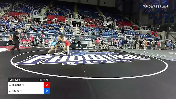 145 Lbs Consi Of 32 #1 - Logan Milsaps, Texas Vs C...