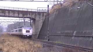 【JR】 485系 長野車・彩 『TDR臨』 @船橋法典