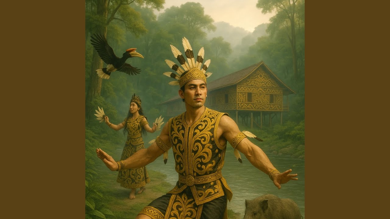 Etnik Tari Dayak KALTENG Gelang Dadas