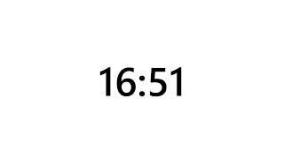 Timer for 16 minutes and 51 seconds