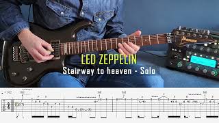 Led Zeppelin - Stairway to heaven - Guitar solo cover #22