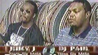 News report on Memphis Rap feat Three 6 Mafia, Playa Fly, Gangsta Pat & Tela (1999)