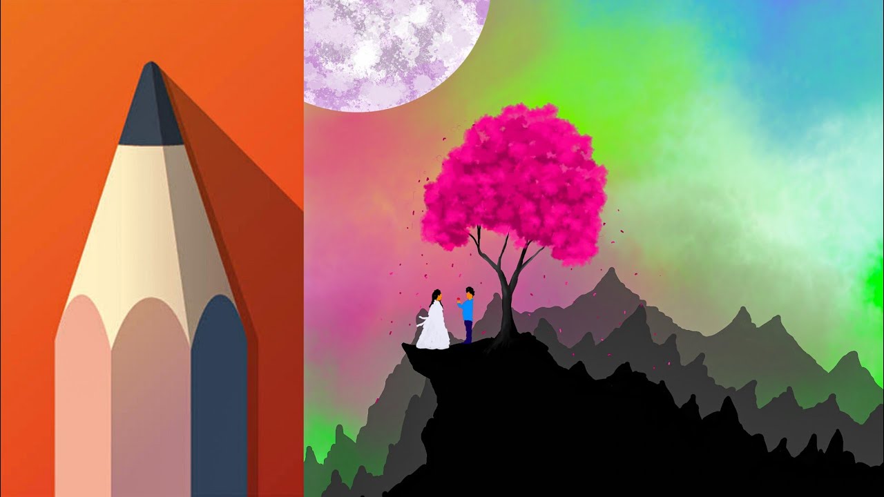 Simple Digital Art for Beginners Step by Step Tutorial Easy