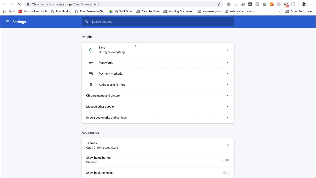 How to Clear Browser Cache in Google Chrome Browser (2018-2019) - YouTube