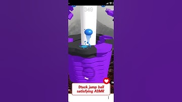 #shortsvideo# stack Jump ball# satisfying ASMR