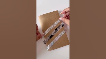 💡 Washi tape ideas #shorts #washitape #tipsandtricks #stationery