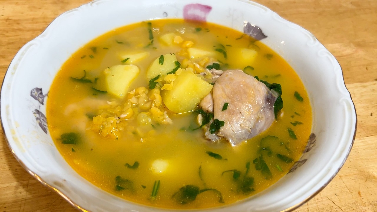 Դեղին ոլոռով ՀԱՄԵՂ ապուր / Гороховый суп