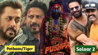 Salaar Clash To Bollywood 😱 Jawan Action Trailer 🔥 Pushpa 2 Item Song