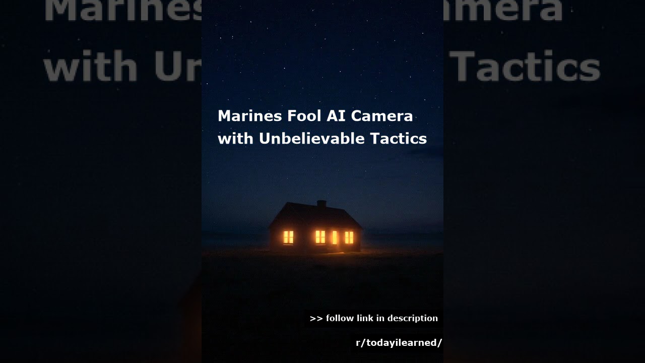 Marines Fool AI Camera with Unbelievable Tactics 