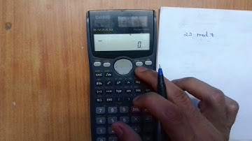 How to calculate any Mod value using scientific calculator fx-991MS