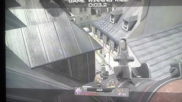 MW3 Trickshot Fail