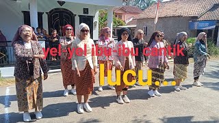 yel-yel regu gerak jalan ibu-ibu cantik bikin ketawa #gerakjalanlucu