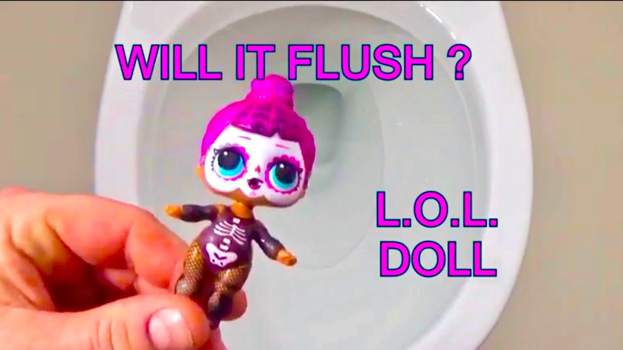 Will it Flush? - L.O.L. SURPRISE DOLL - Cute Toy - Series Collectible