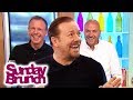 Ricky Gervais Having a Laugh on Sunday Brunch!