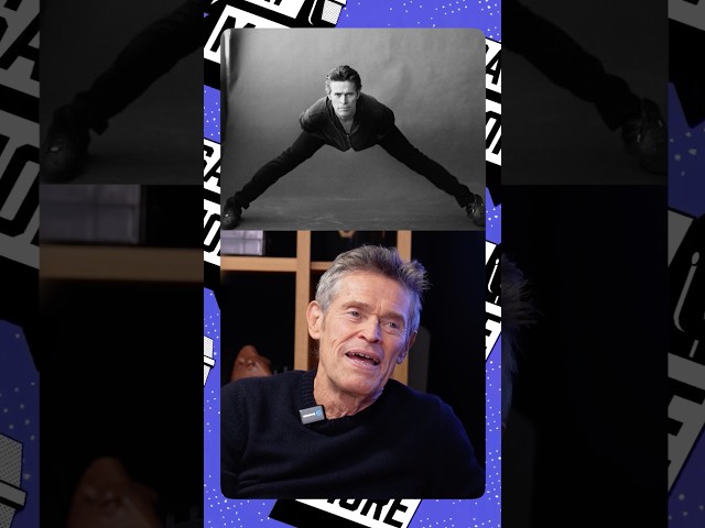 Willem Dafoe Reveals His Iconic Photo Shoot Strategy