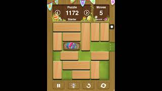 Unblock Me Starter Puzzle 1172 #unblockme #shortvideo #shortsvideo #game #puzzle #unblockmefree screenshot 3