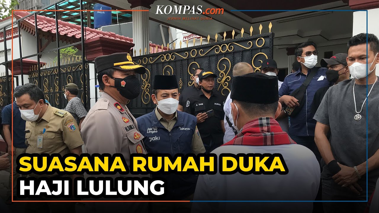 Haji Lulung Meninggal Dunia, Kerabat dan Pejabat Datangi Rumah Duka