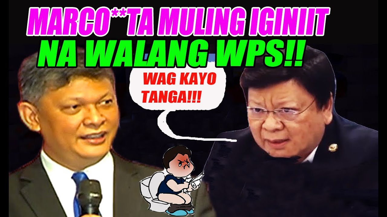 BAGONG INTERVIEW KAY MARCOLETA IGINIIT PA RIN NA WALANG WPS!!
