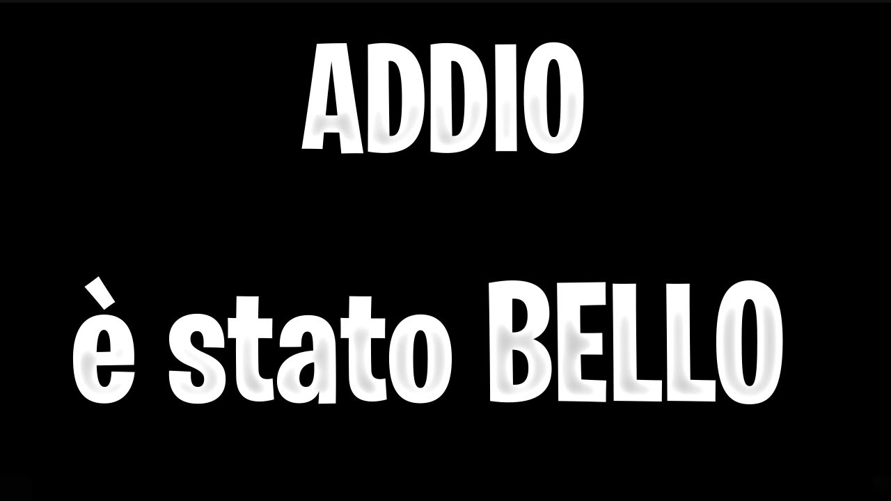 Mi dispiace ma Devo Farlo.... *Addio* YouTube Mi dispiace ma Devo Farlo.... *Addio* YouTube