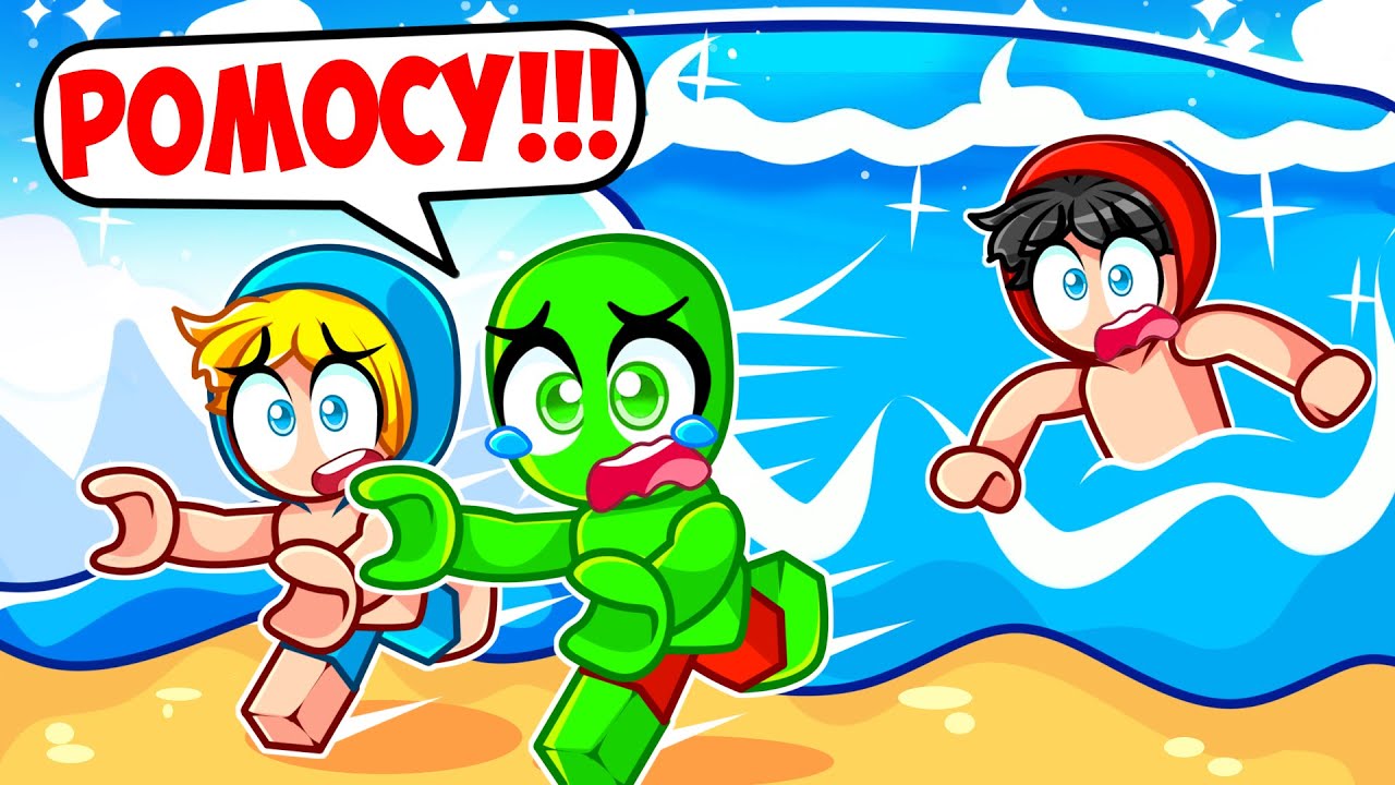 UCIEKAMY PRZED NAJWIĘKSZYM TSUNAMI w Roblox!