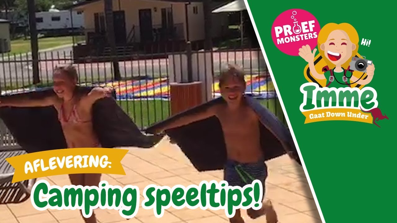 Vlog 5: Camping speeltips! - Imme gaat Down Under