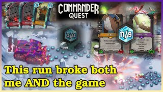 Commander Quest - Absolutely Absurd Run - Hidden Chapter/Letter Run?
