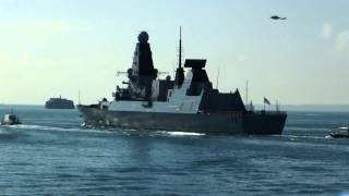 April 4, 2012. HMS Dauntless(D-33) departed form Portsmouth to Falkland(PART4)