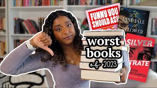 the worst books i read in 2023 + all the books I DNF'd