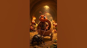 A Day in the Life of a Tiny Ant  #ytshorts #ai #ants #pixarstyle  #monkey #cartoon