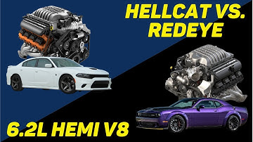 6.2L Supercharged Hemi V8 Engine – (HELLCAT VS. REDEYE VS. Demon) – What’s the Difference?