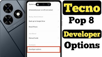 How to enable developer options in Tecno Pop 8 || Tecno Pop 8 me developer options kaise enable kare