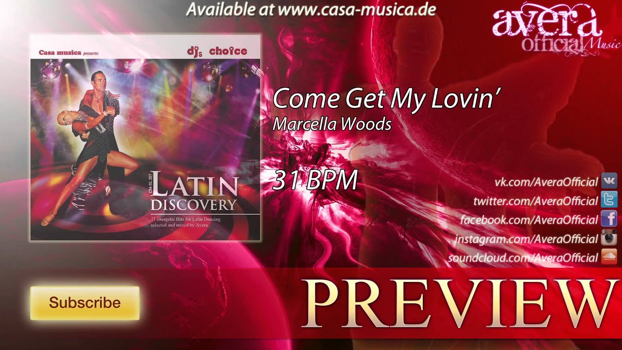 ChaChaCha: Come Get My Lovin' (31BPM) - YouTube