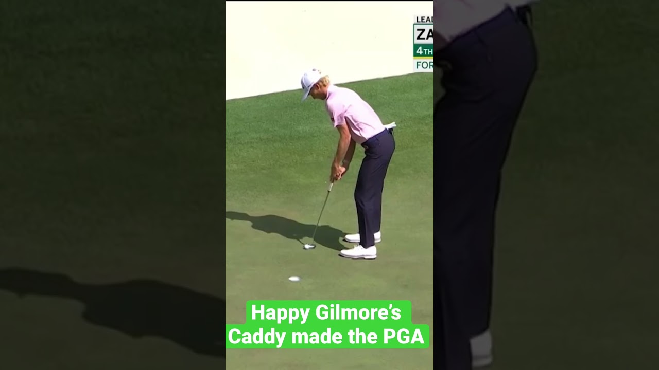 Happy Gilmore’s Caddy Will Zalatoris made the PGA Tour!
