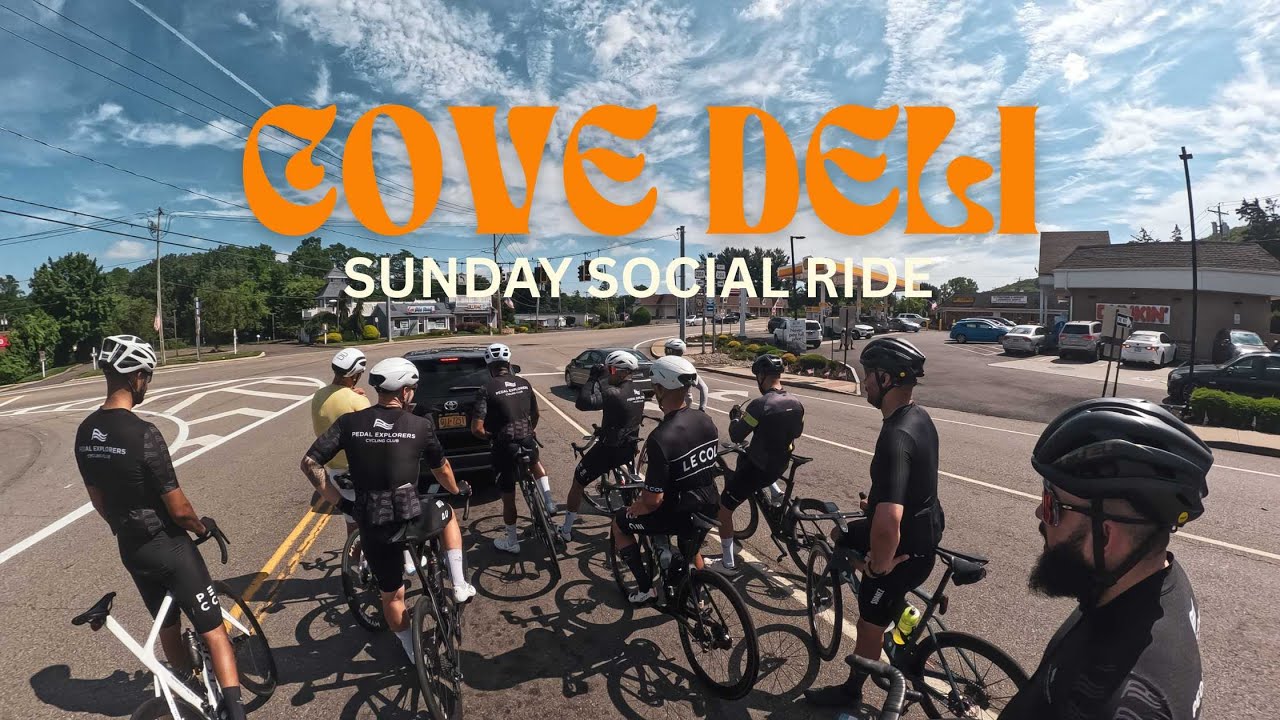 club ride to Cove Deli Tomkins Cove, NY