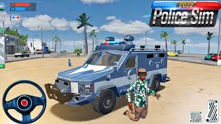 Police Sim 2022 Cop's Simulator - SWAT Truck Driving For Chasing Robbers - Android Gameplay screenshot 5