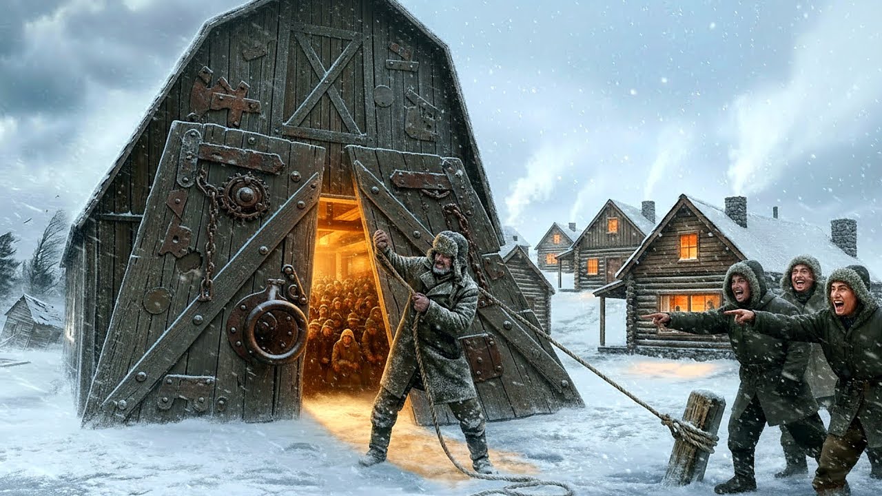 A Barn Door They Mocked as Oversized Became the Only Wind Barrier That Saved a Whole Settlement