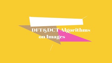 DFT & DCT Algorithms on Images