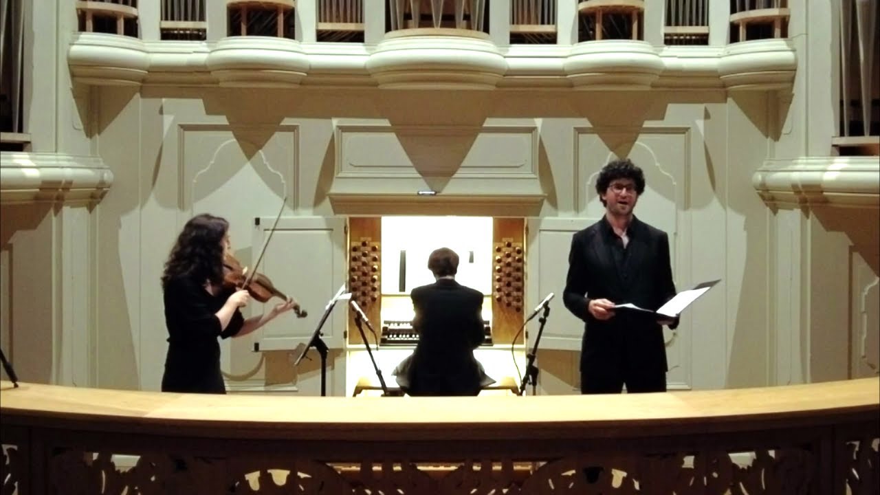 Bach: Der Friede sei mit dir, BWV 158 - Paula Peréz, violin - Ben Kazez, baritone