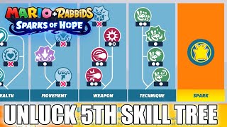 How to Unlock Fifth Hidden Skill Tree Slot - Mario + Rabbids Sparks of Hope