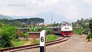 KERETA API INDONESIA ‼️ KOMPILASI KA PAPANDAYAN DAN KA LOKAL GARUT DI TIKUNGAN BESAR CIKOANG-CIBATU