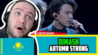 🇰🇿 Dimash – Autumn Strong | Live at the Virtuosos Concert | TEACHER PAUL REACTS