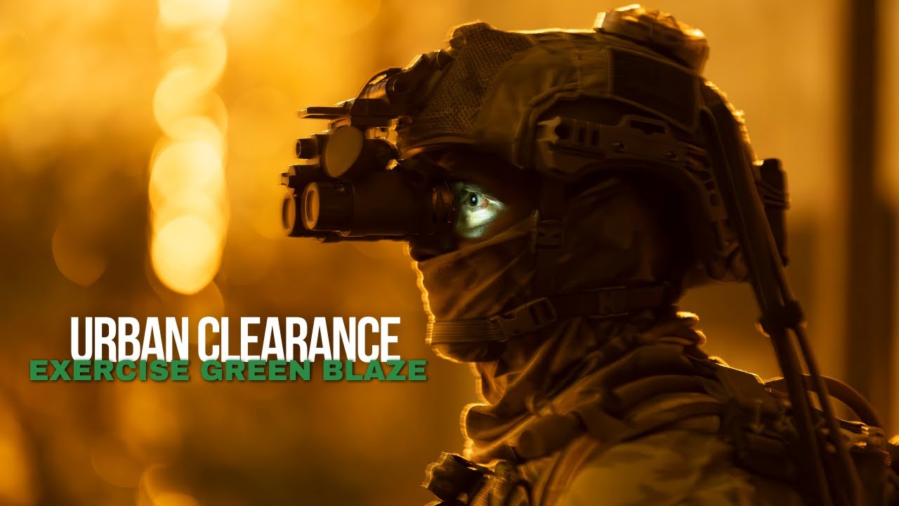 ADF | Urban clearance during Exercise Green Blaze - YouTube