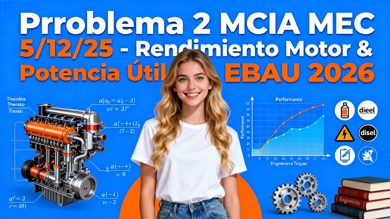 ¡Resolución completa  ej2 MCIA MEC! Tecnología e Ingeniería II (5/12/25). Perfecto EBAU Murcia 2026.