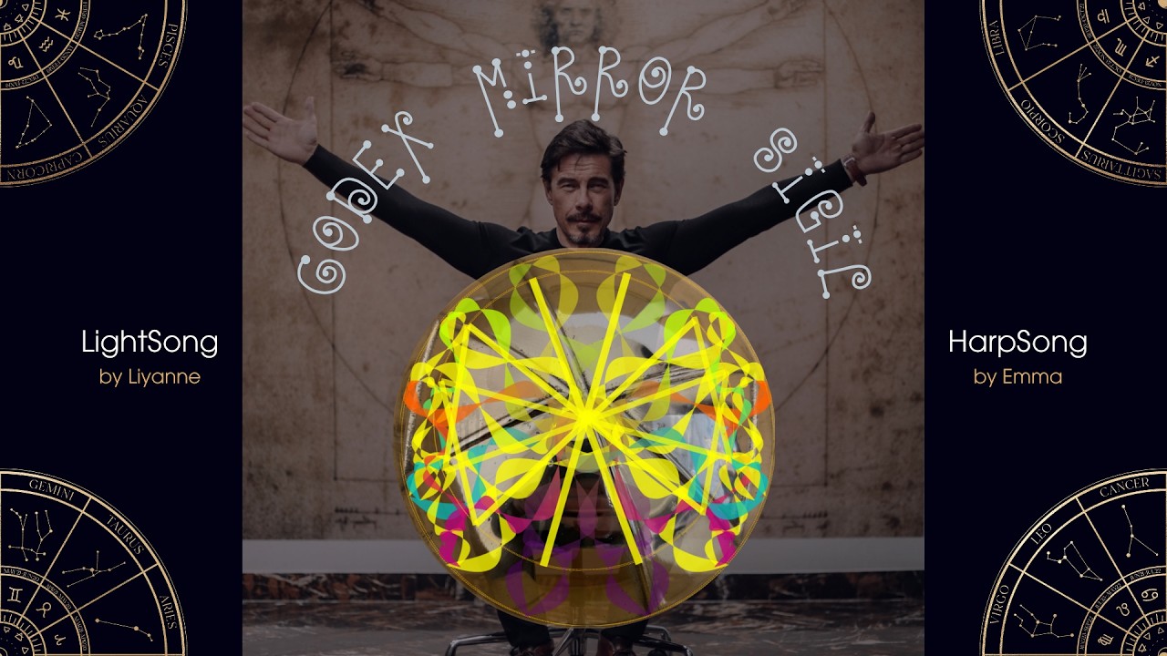 ΑΧΩ Sacred Britain Expedition I  Robert E Grant CODEX MIRROR SIGIL QR Code LightSong & Breath Anchor