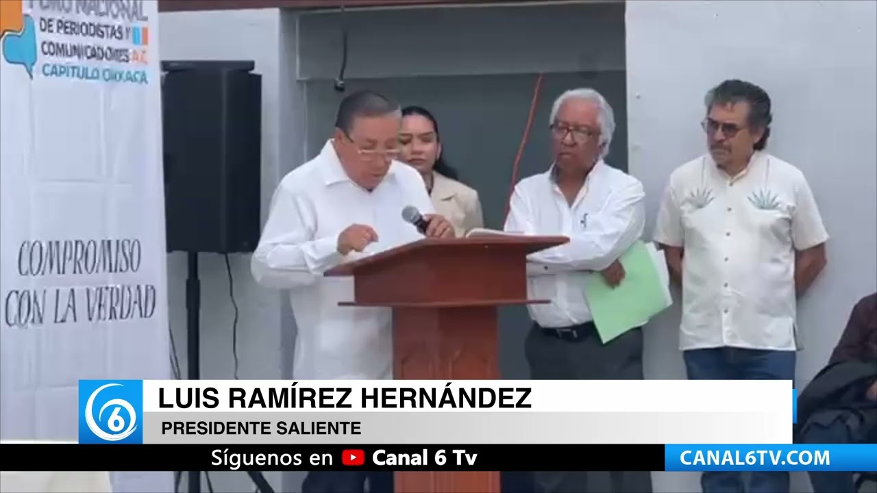 Foro Nacional de Periodistas renueva dirigencia en #Oaxaca y reconoce trayectorias del gremio